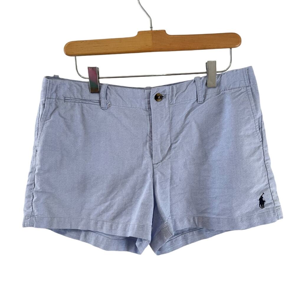 Polo Ralph Lauren Oxford Cloth Shorts Blue 6